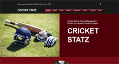 Desktop Screenshot of cricketstatz.com